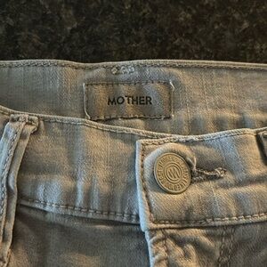 Mother Dazzler, chalk it up color, skinny straight size 26